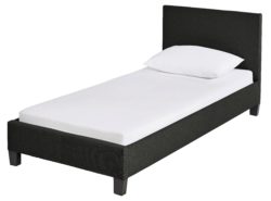 HOME Caterina Single Bed Frame - Charcoal